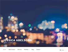 Tablet Screenshot of jessicaabelsohn.com